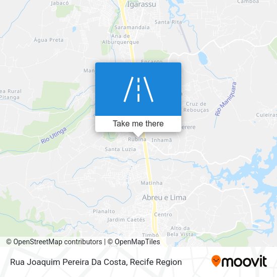 Rua Joaquim Pereira Da Costa map