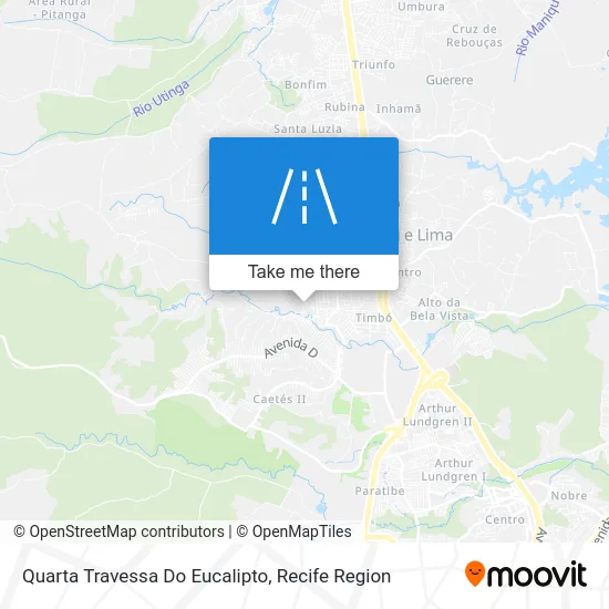Quarta Travessa Do Eucalipto map