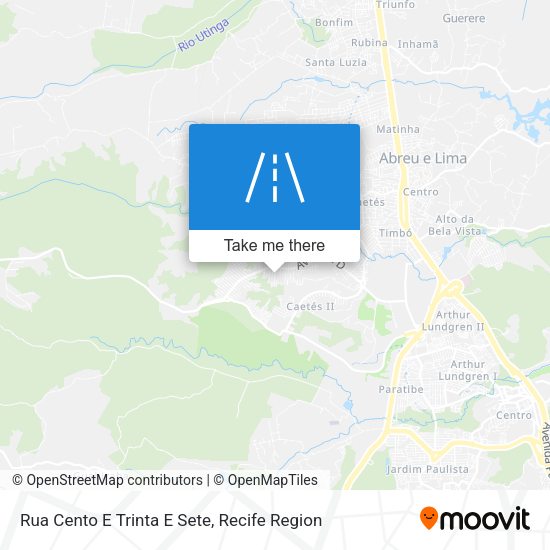 Rua Cento E Trinta E Sete map