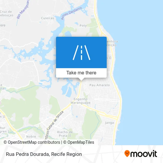 Rua Pedra Dourada map