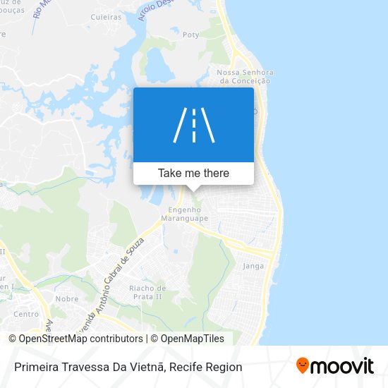 Primeira Travessa Da Vietnã map