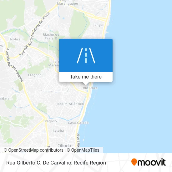 Rua Gilberto C. De Carvalho map