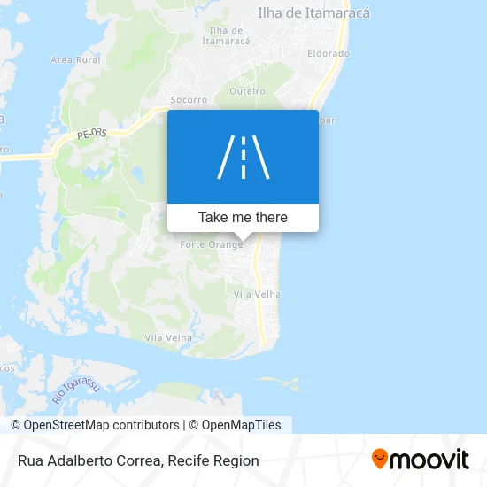 Rua Adalberto Correa map