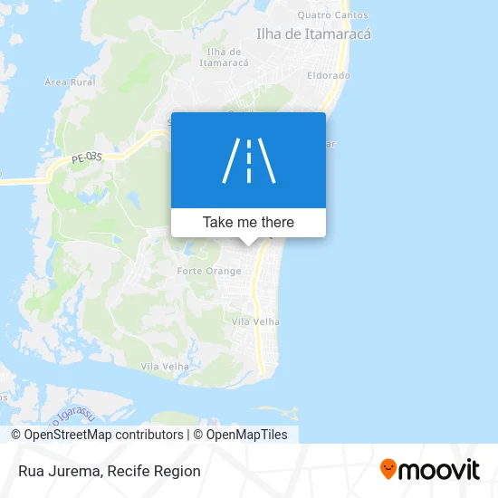 Rua Jurema map
