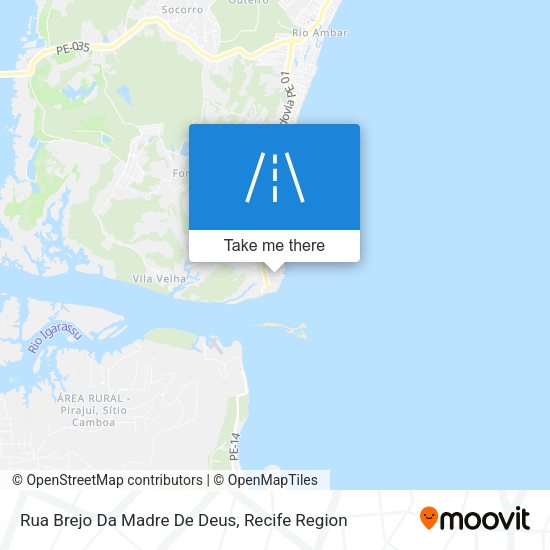 Rua Brejo Da Madre De Deus map
