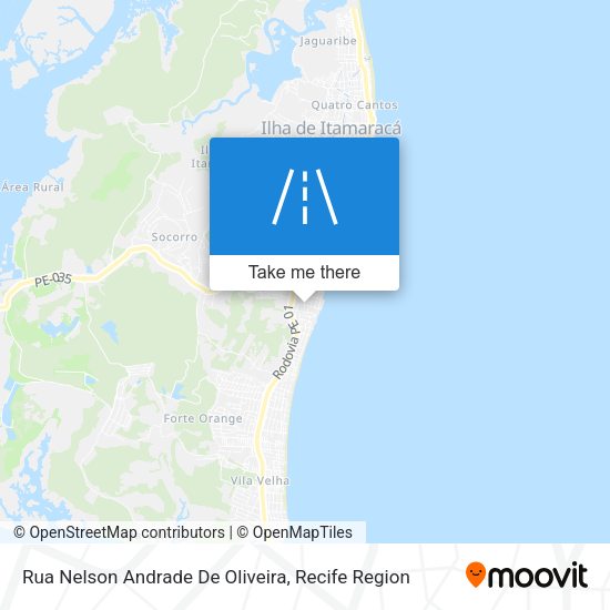 Rua Nelson Andrade De Oliveira map
