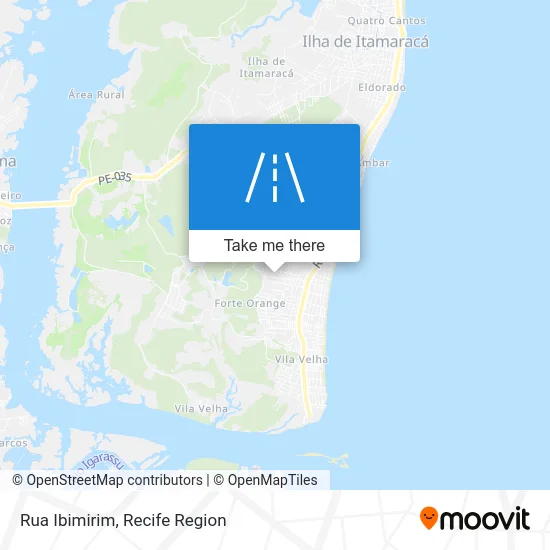 Rua Ibimirim map