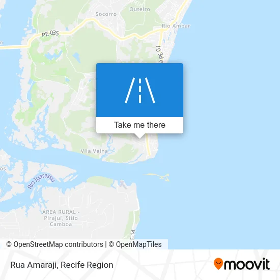 Rua Amaraji map