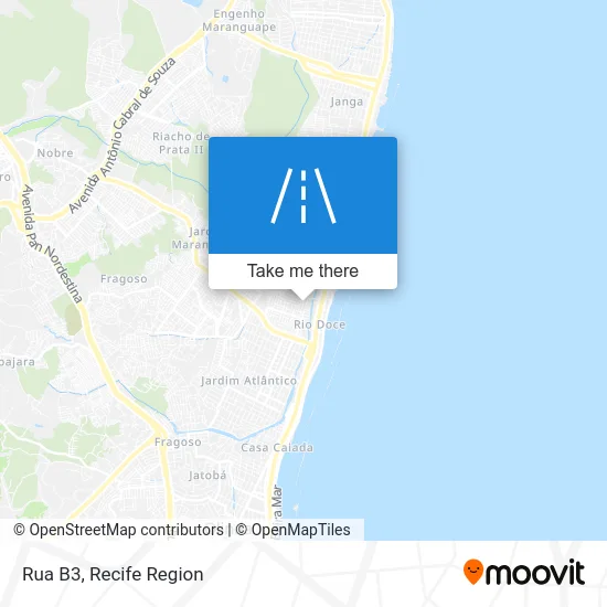 Rua B3 map