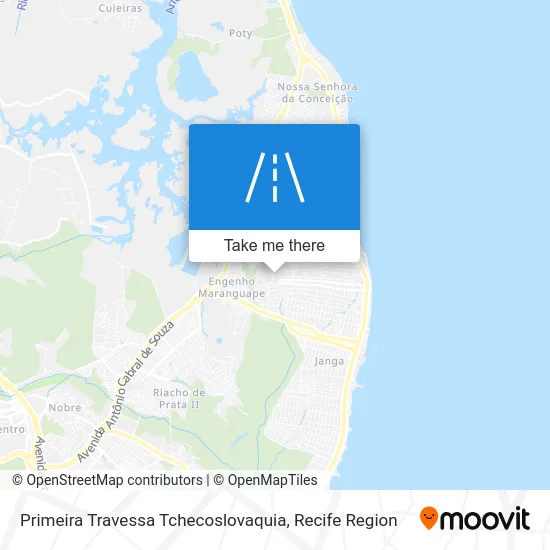 Primeira Travessa Tchecoslovaquia map