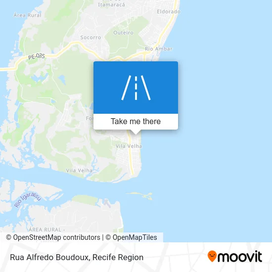Rua Alfredo Boudoux map