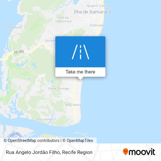 Rua Angelo Jordão Filho map
