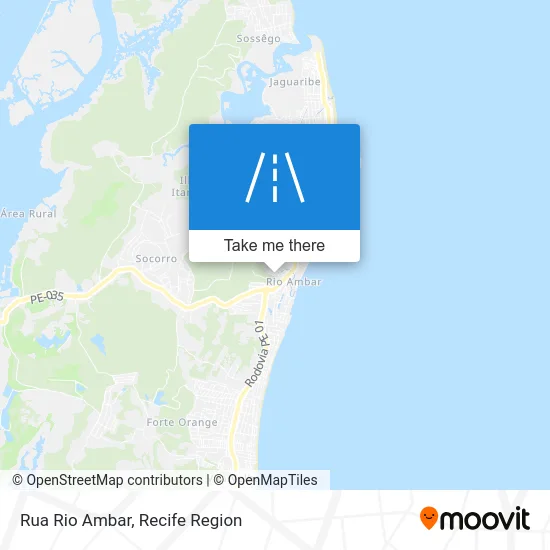 Rua Rio Ambar map