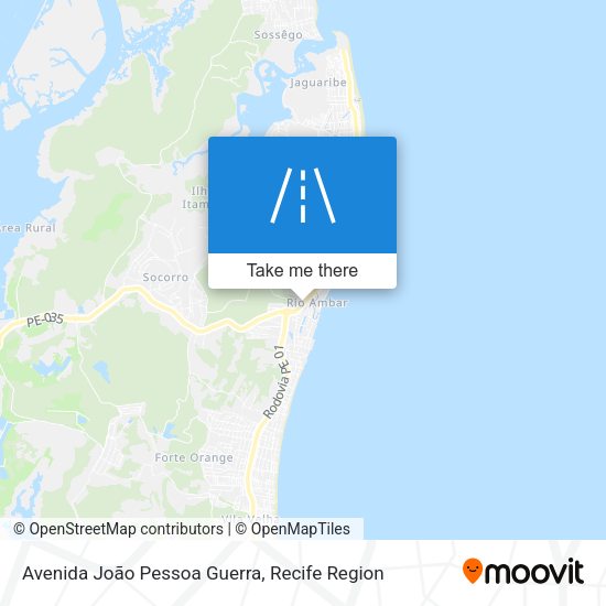Avenida João Pessoa Guerra map
