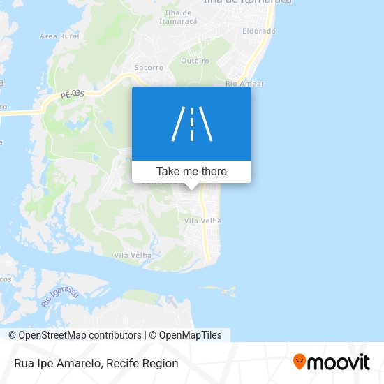 Rua Ipe Amarelo map