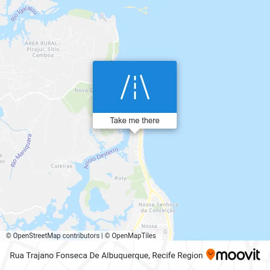 Rua Trajano Fonseca De Albuquerque map