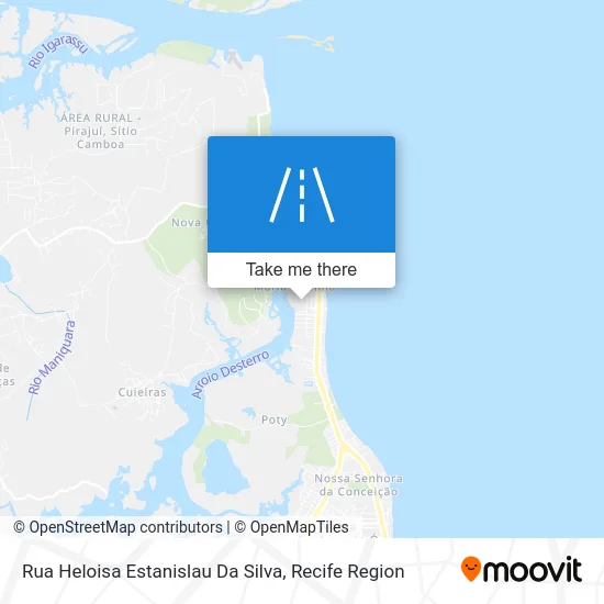 Rua Heloisa Estanislau Da Silva map