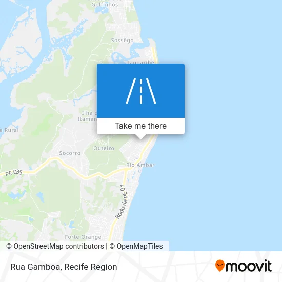 Rua Gamboa map