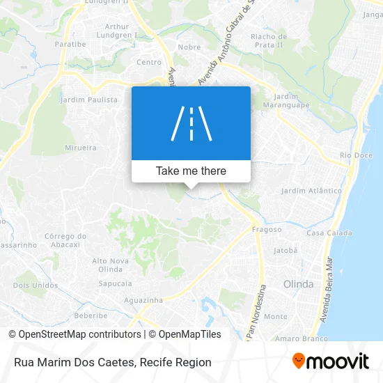 Rua Marim Dos Caetes map