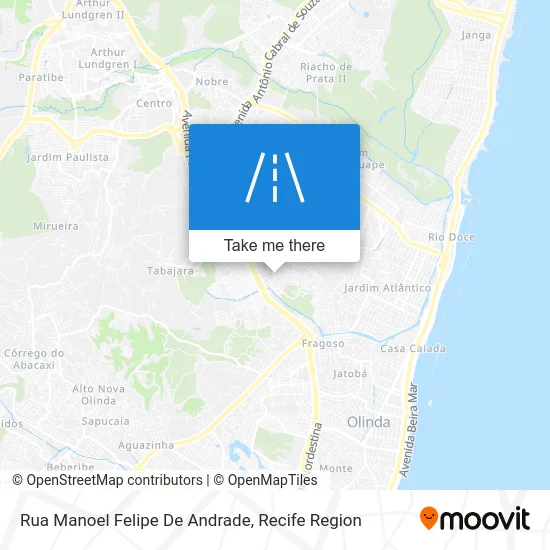 Rua Manoel Felipe De Andrade map
