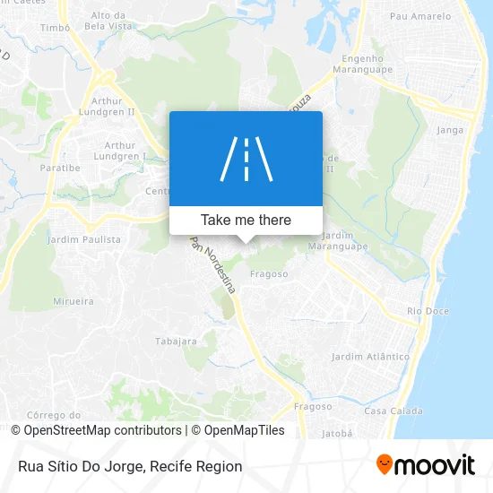 Rua Sítio Do Jorge map