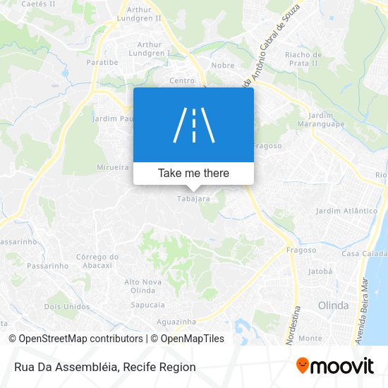 Rua Da Assembléia map