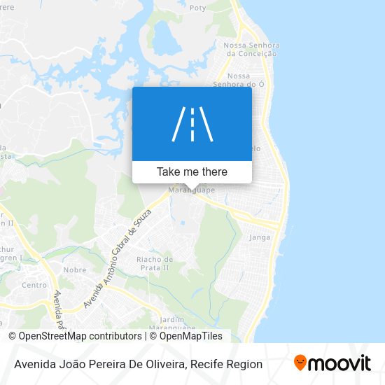 Avenida João Pereira De Oliveira map