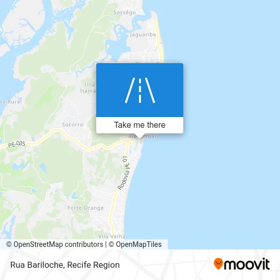 Rua Bariloche map