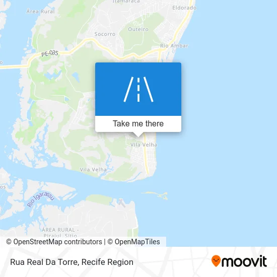 Rua Real Da Torre map