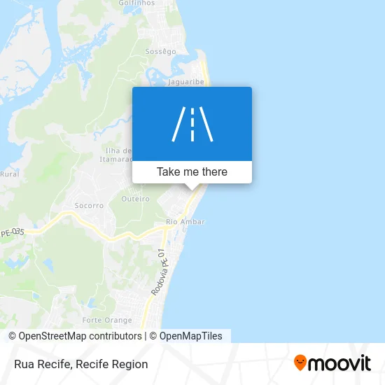 Rua Recife map