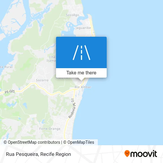 Rua Pesqueira map