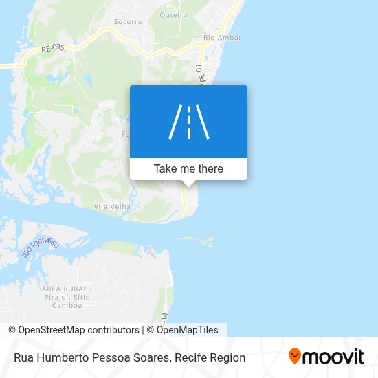 Rua Humberto Pessoa Soares map