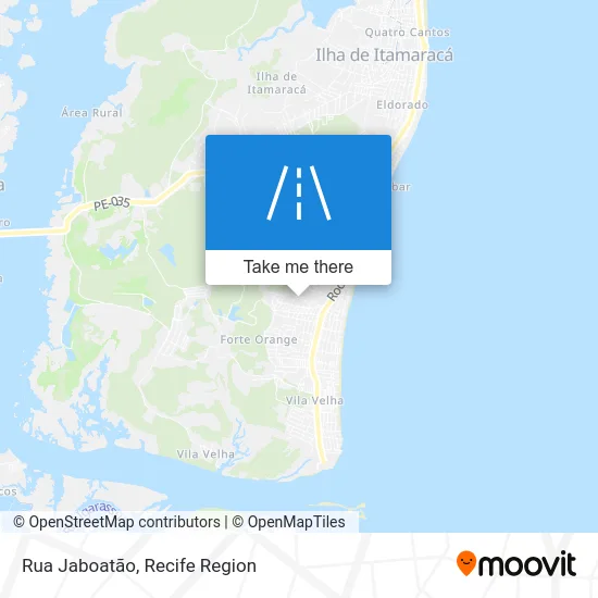 Rua Jaboatão map