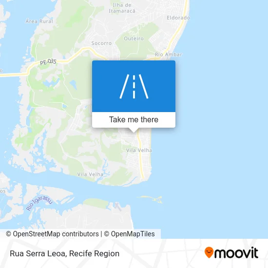 Rua Serra Leoa map