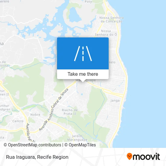 Rua Iraguara map