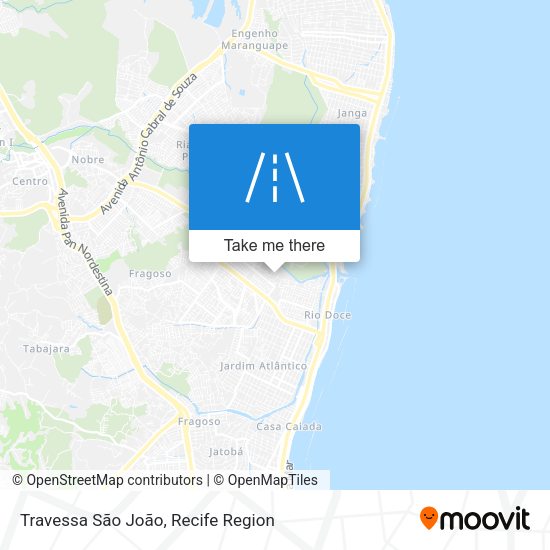 Travessa São João map
