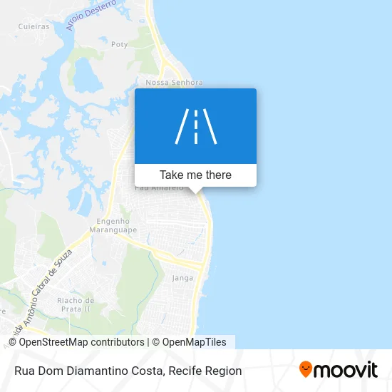 Rua Dom Diamantino Costa map