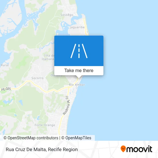 Rua Cruz De Malta map