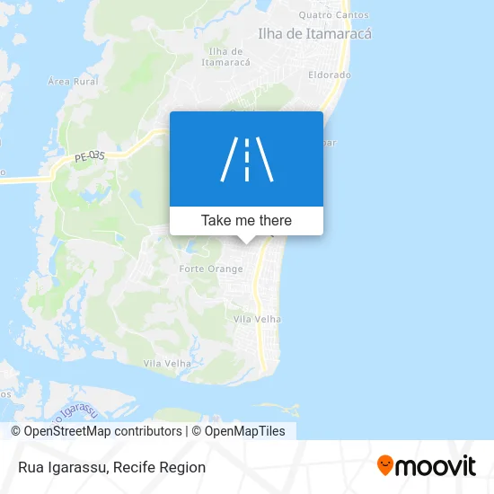 Rua Igarassu map