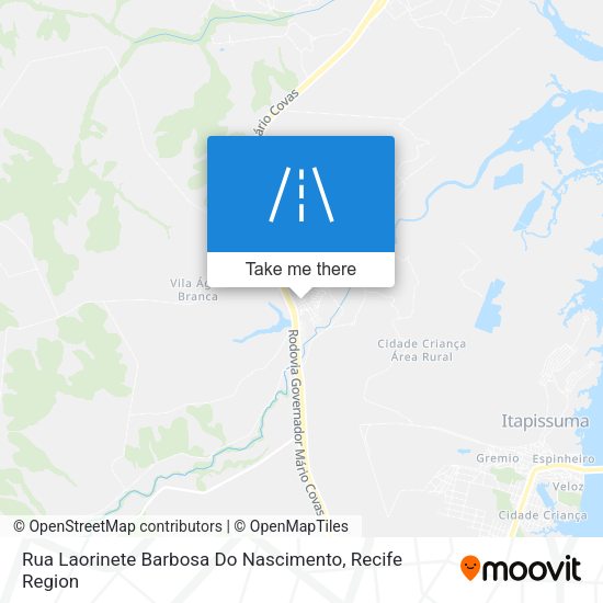 Rua Laorinete Barbosa Do Nascimento map