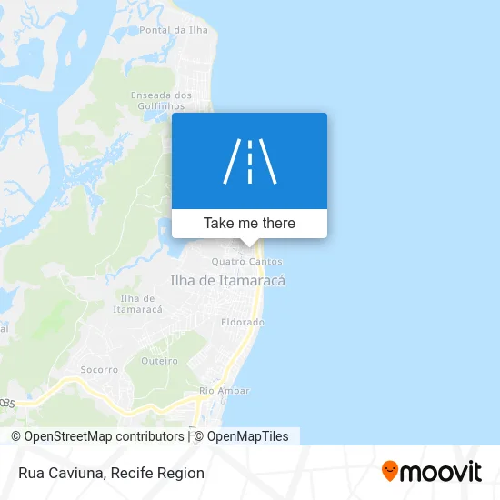 Rua Caviuna map