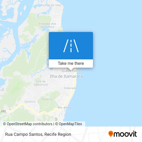 Rua Campo Santos map