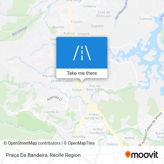 Praça Da Bandeira map