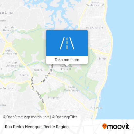 Rua Pedro Henrique map