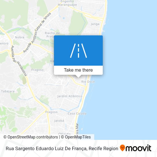Rua Sargento Eduardo Luiz De França map