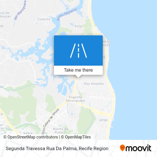 Segunda Travessa Rua Da Palma map