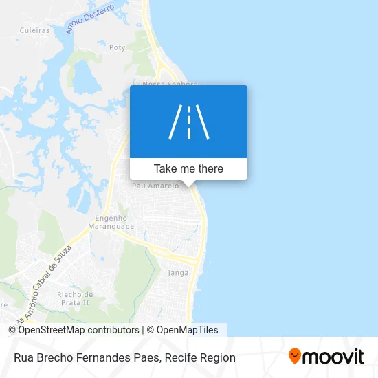 Rua Brecho Fernandes Paes map