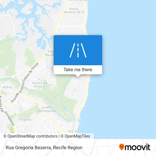 Rua Gregoria Bezerra map