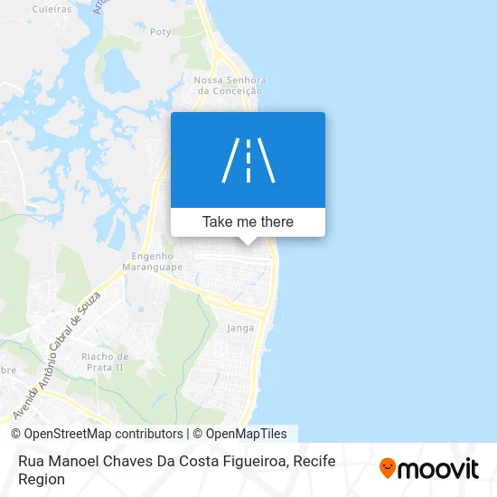 Rua Manoel Chaves Da Costa Figueiroa map