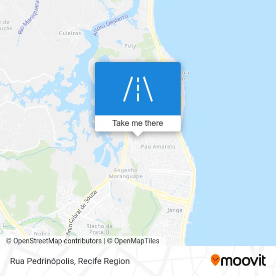 Rua Pedrinópolis map